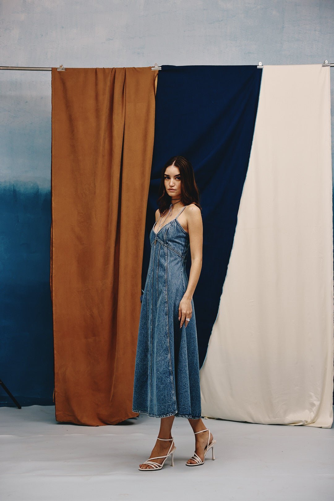 Sculpted Flare Dress
