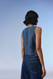 Aero Denim Top - quietBold