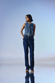 Aero Denim Top - quietBold