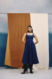 Blue Romance Midi Dress - quietBold