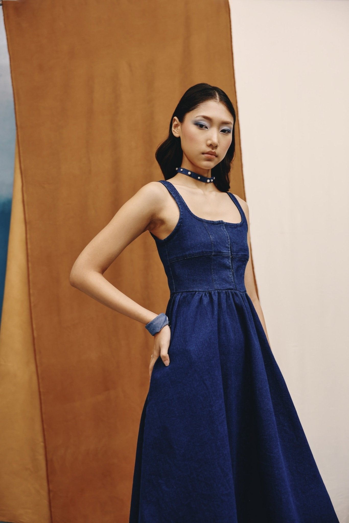 Blue Romance Midi Dress - quietBold