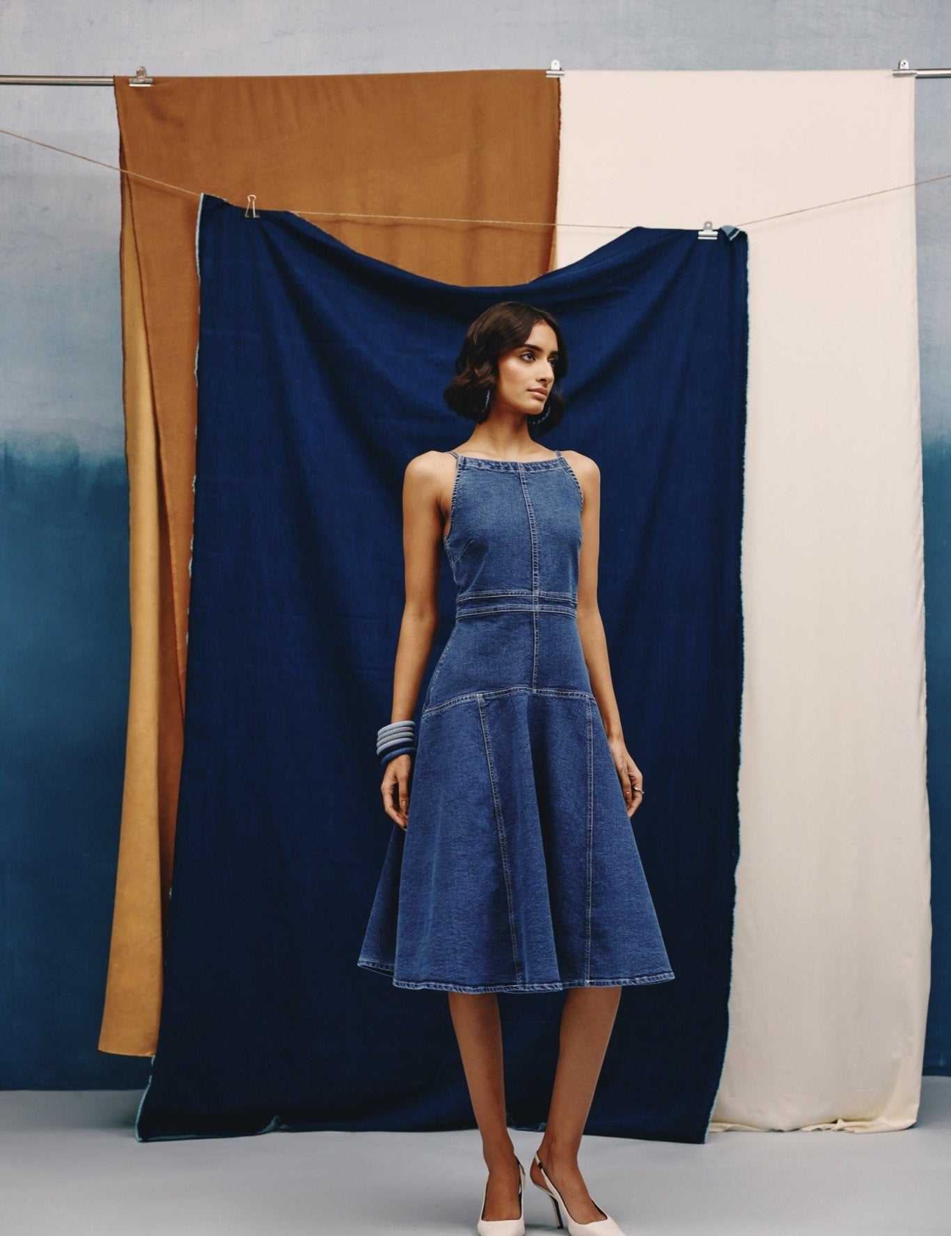 Calm Authority Midi Dress - quietBold