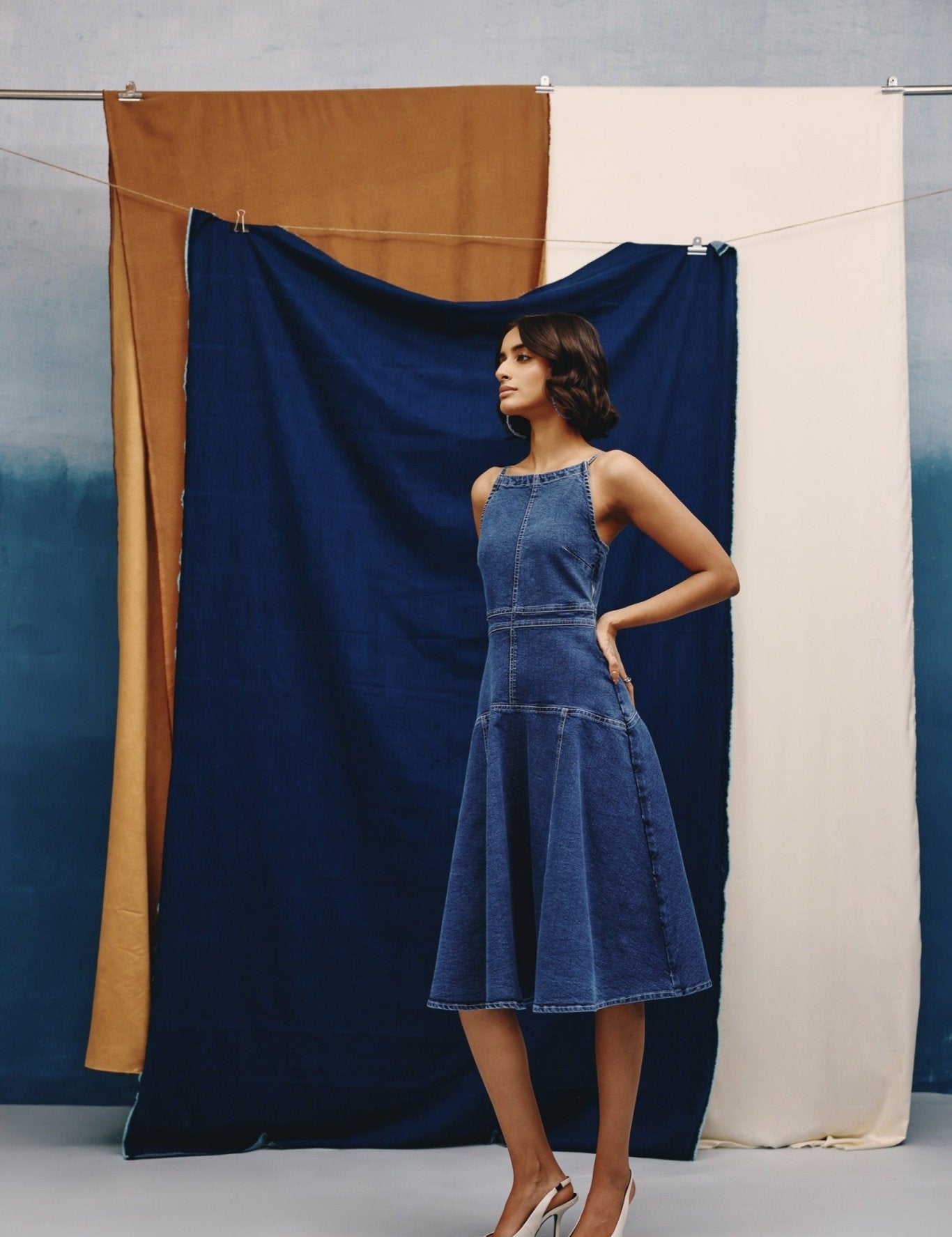 Calm Authority Midi Dress - quietBold