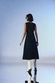 Contour Denim Midi Dress - quietBold