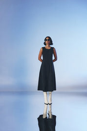 Contour Denim Midi Dress - quietBold