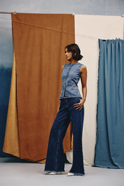 Denim Poise Top - quietBold