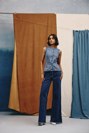 Denim Poise Top - quietBold