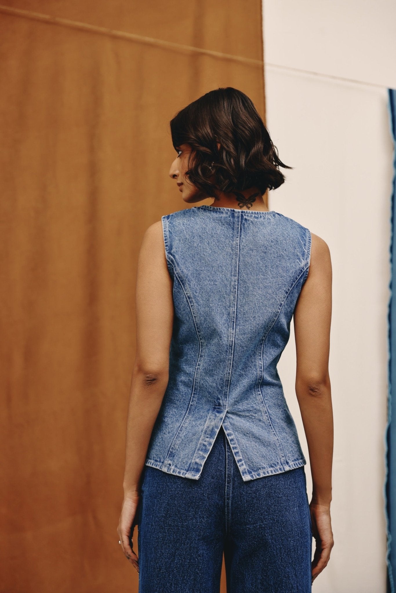 Denim Poise Top - quietBold