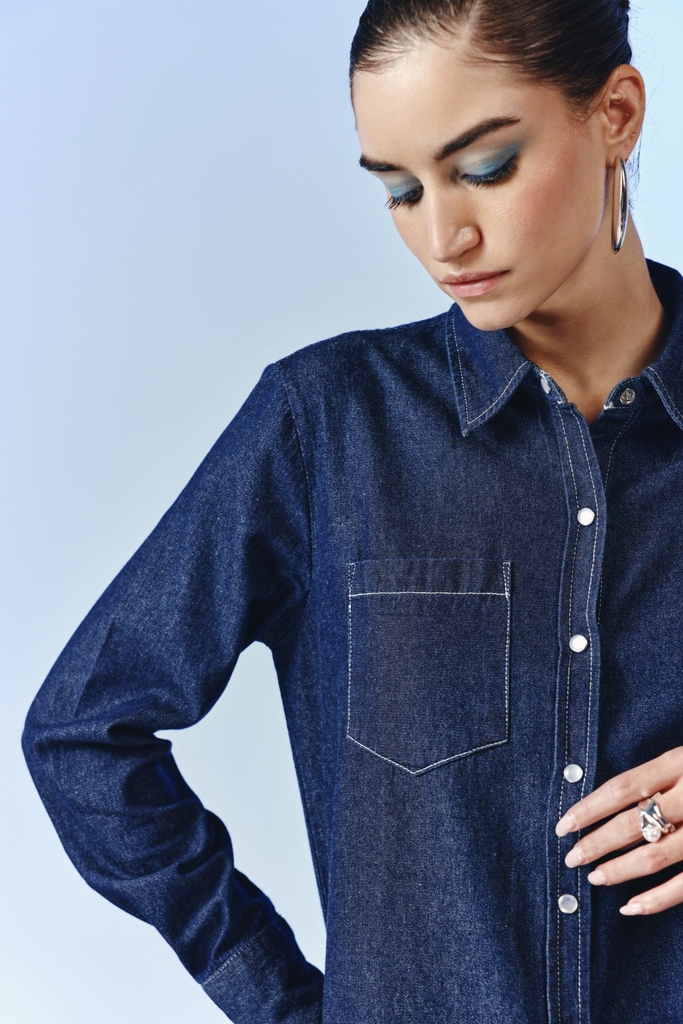 Echo Denim Shirt - quietBold