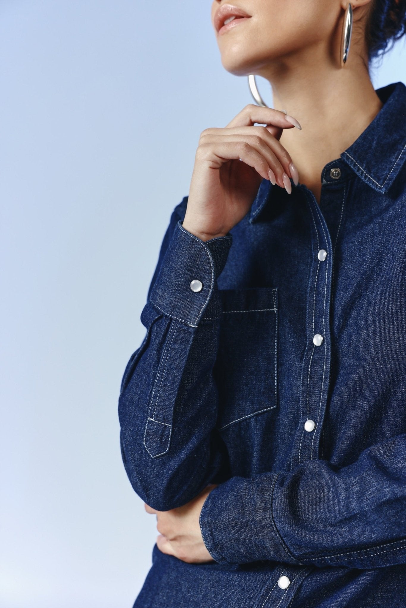 Echo Denim Shirt - quietBold