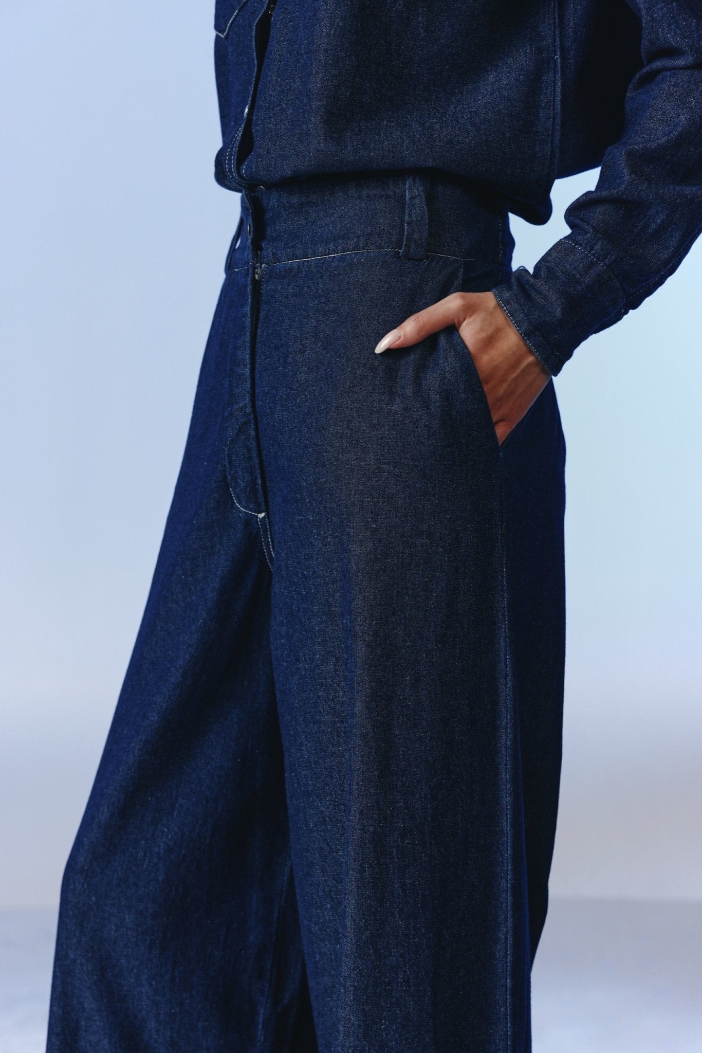 Echo Wide Denim Pant - quietBold