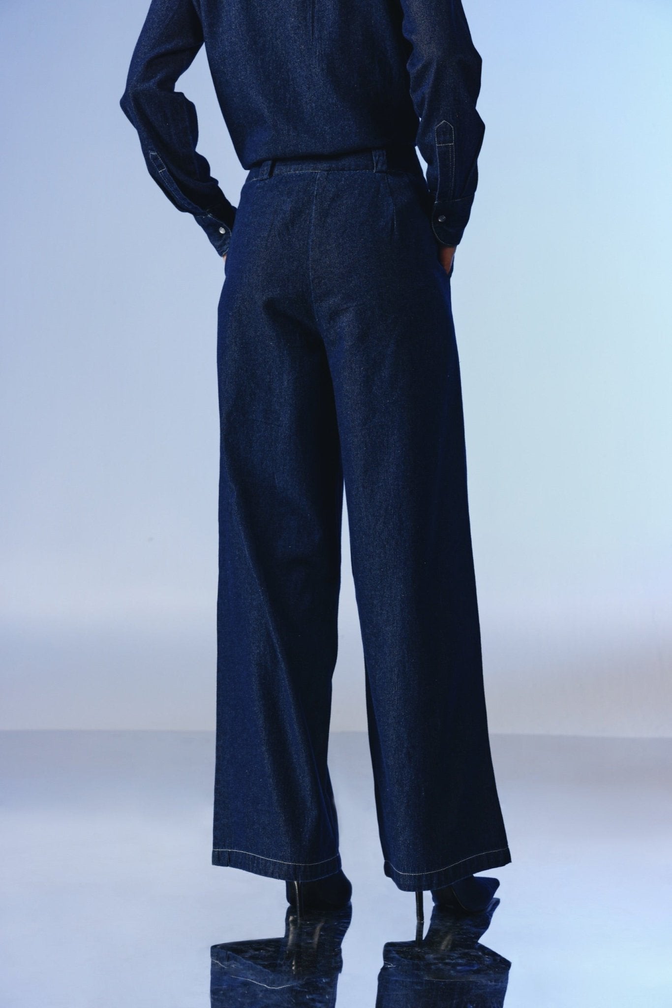 Echo Wide Denim Pant - quietBold