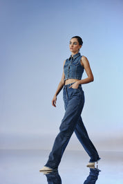 Linea Denim Top - quietBold