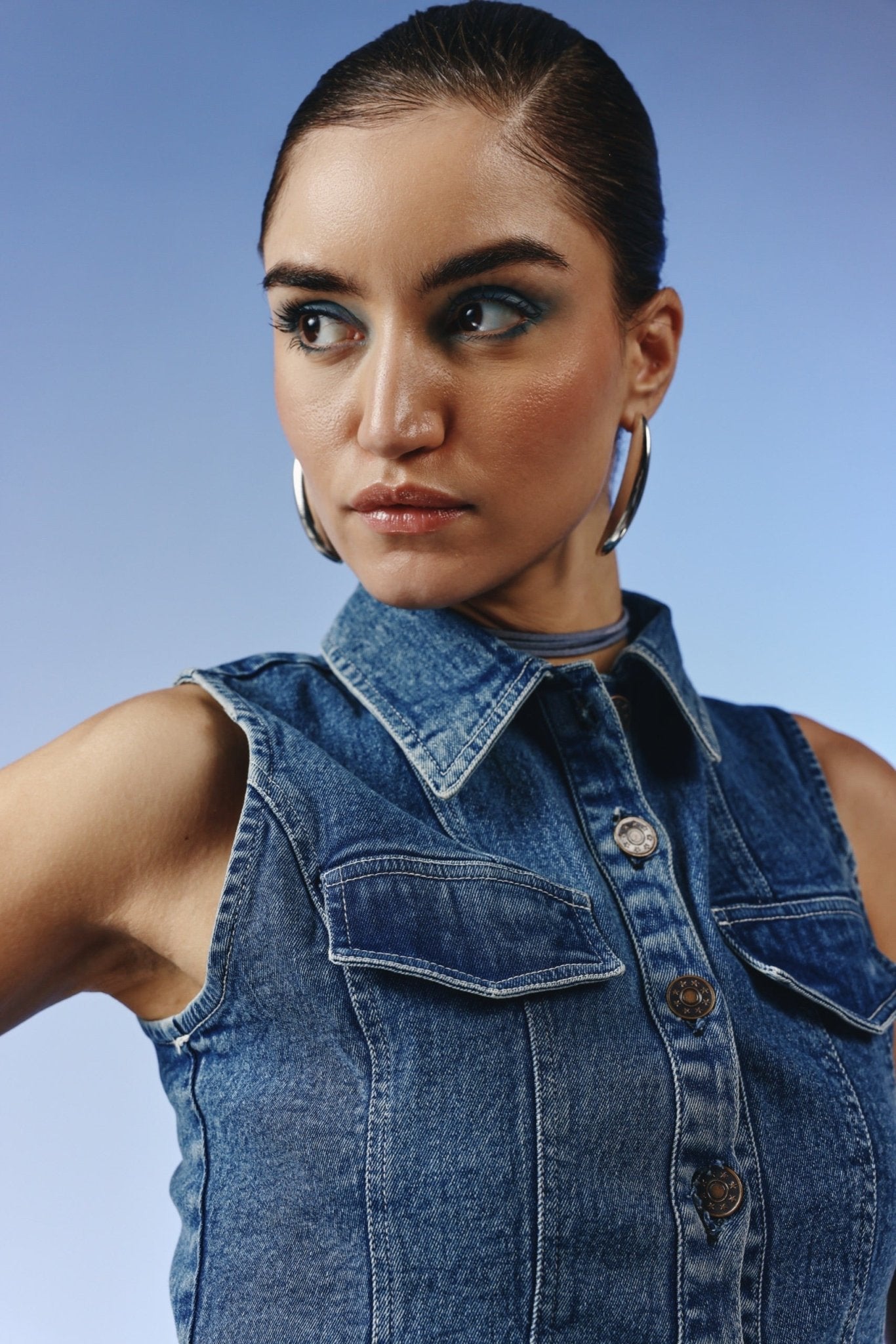 Linea Denim Top - quietBold