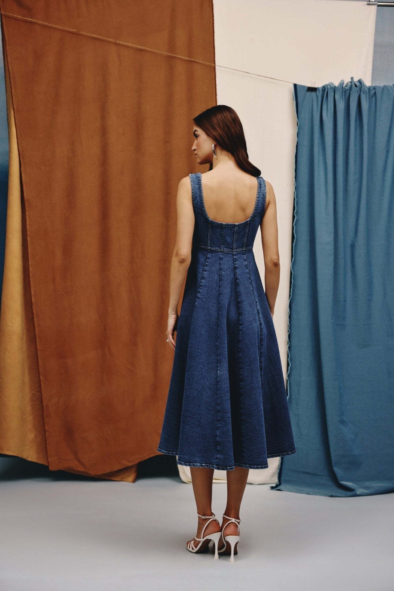 Mode Denim Bustier Dress quietBold Mode Denim Bustier Dress quietBold
