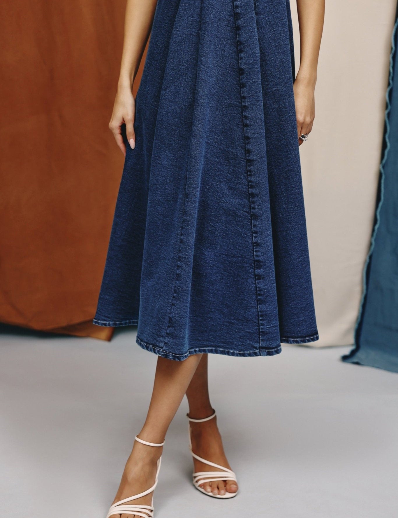 Mode Denim Bustier Dress - quietBold