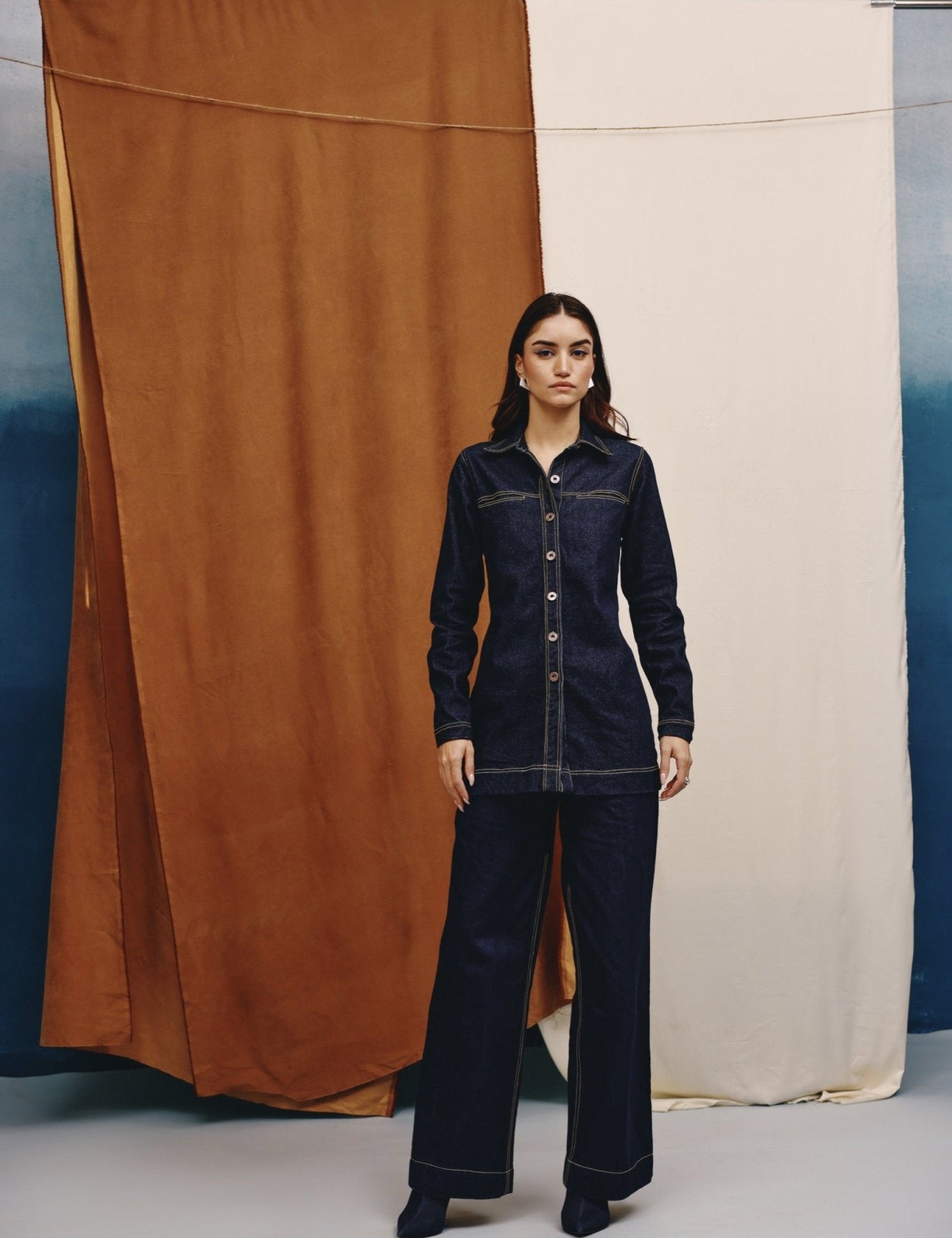 Night Shift Denim Shirt - quietBold