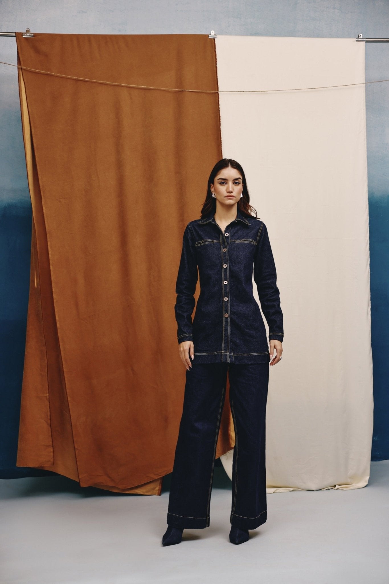 Night Shift Denim Shirt - quietBold