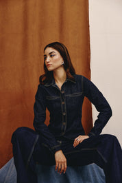 Night Shift Denim Shirt - quietBold