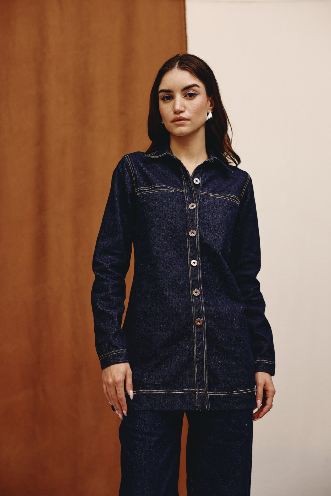 Night Shift Denim Shirt - quietBold