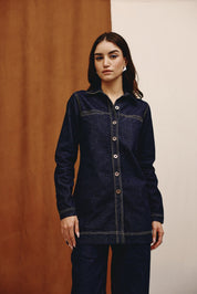 Night Shift Denim Shirt - quietBold