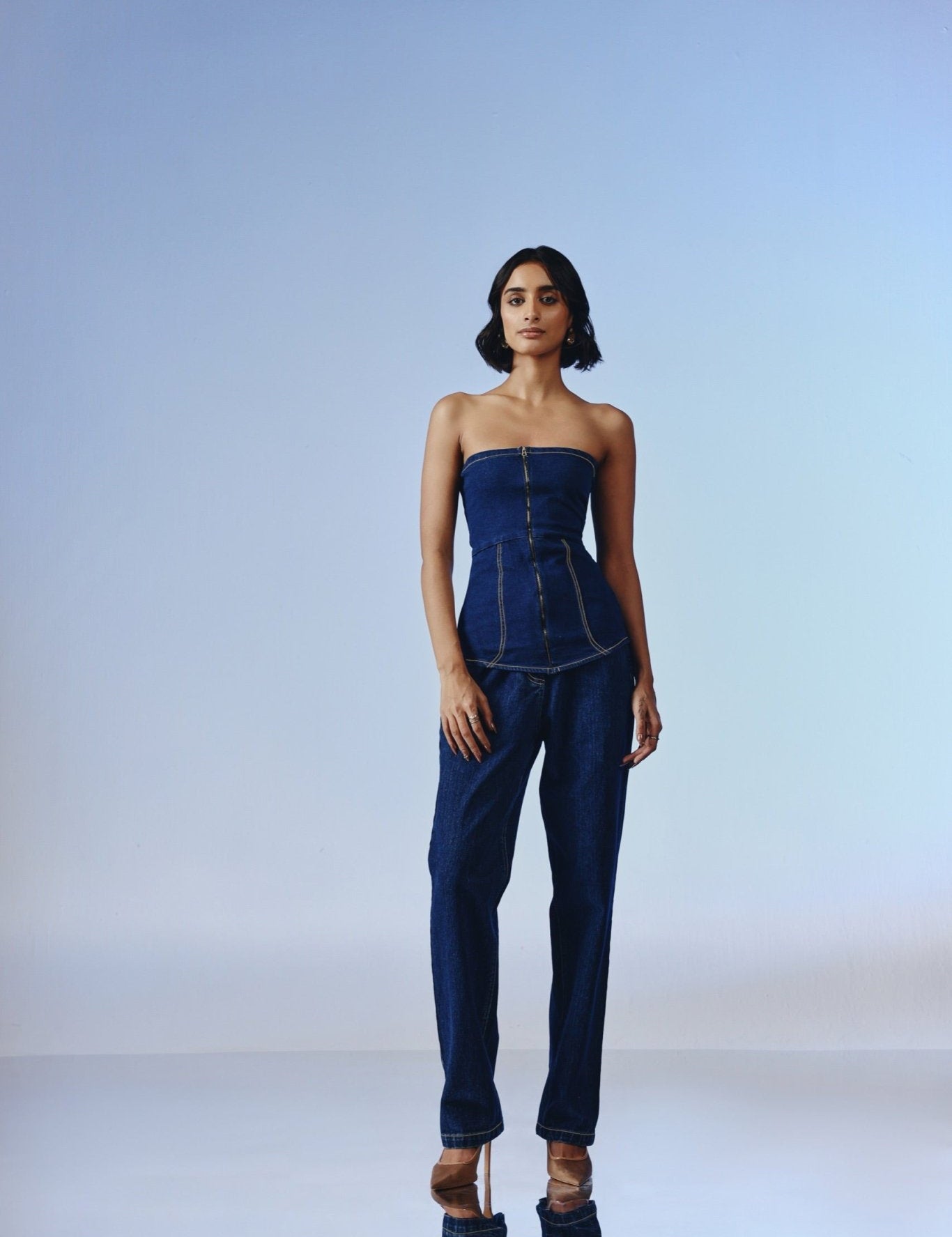 Nova Zip Bustier - quietBold