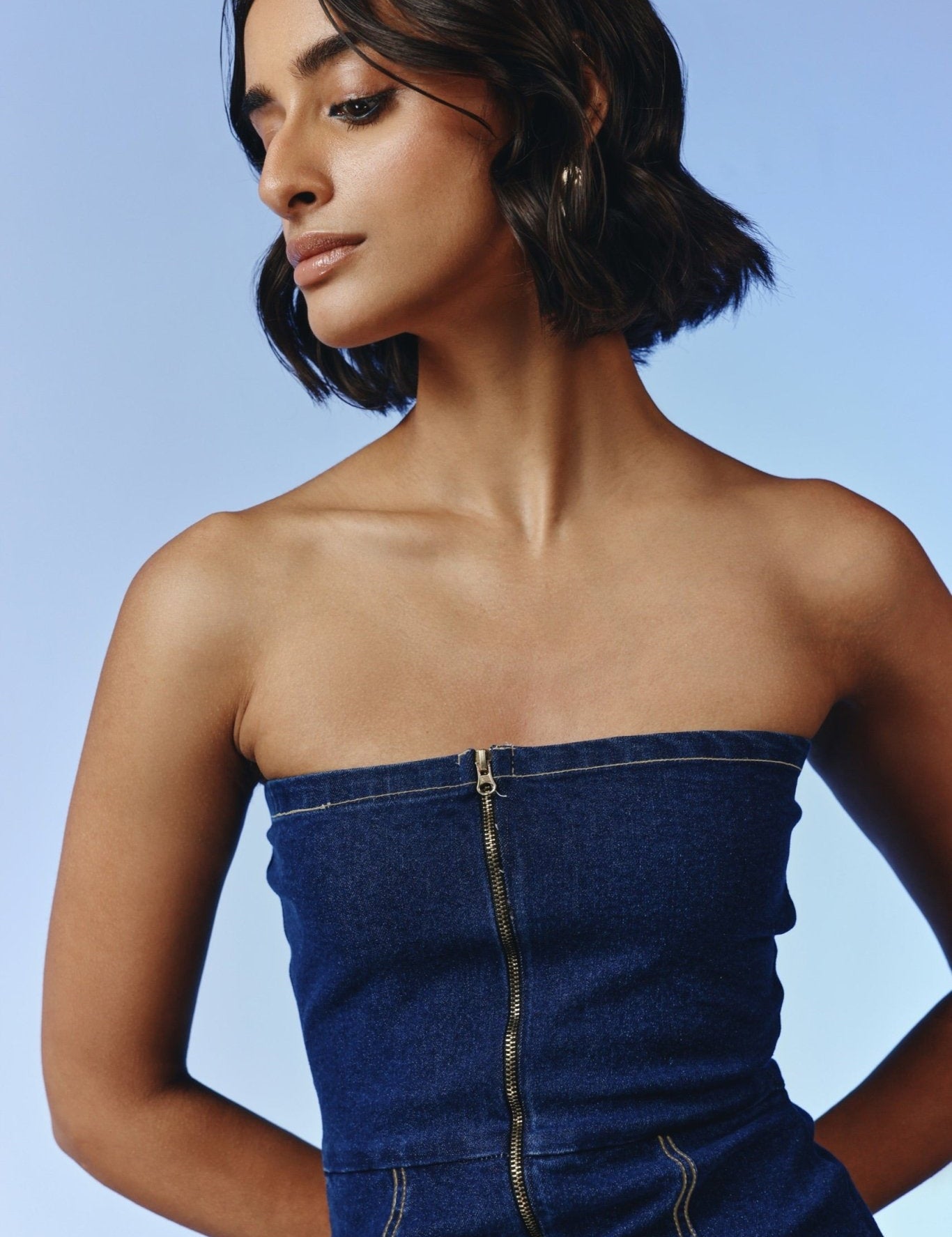 Nova Zip Bustier - quietBold