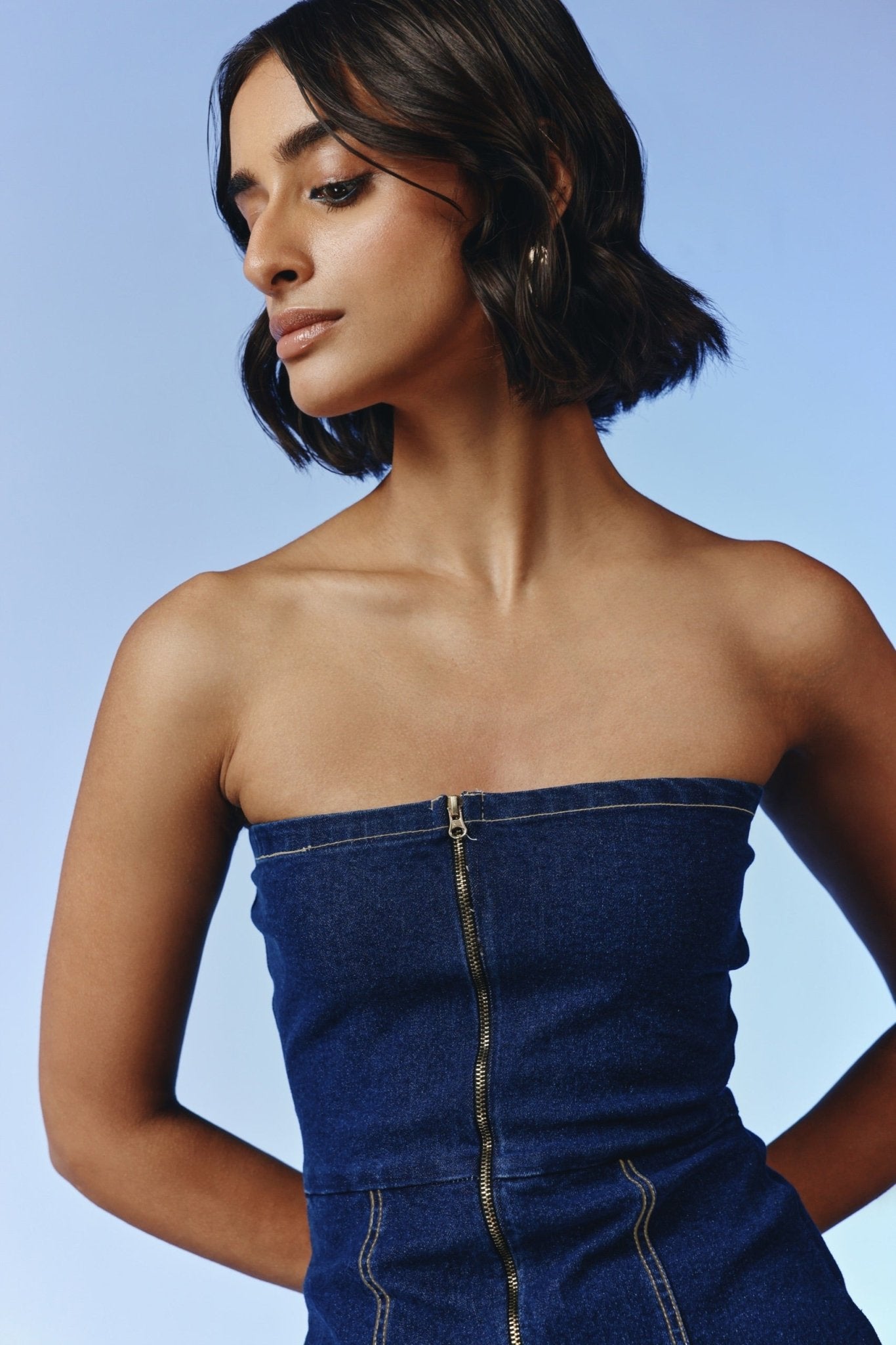 Nova Zip Bustier - quietBold