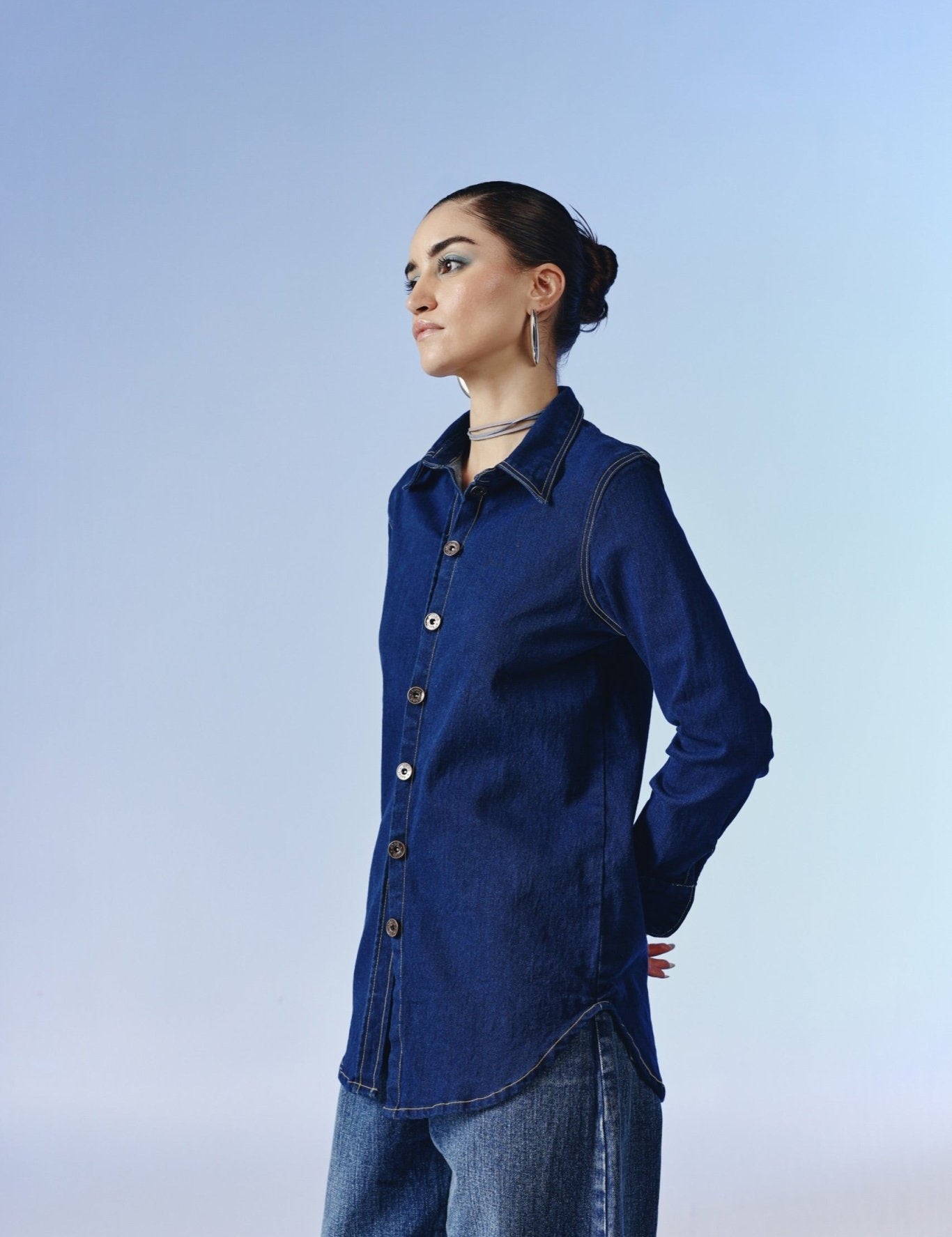 Prestige Denim Top - quietBold