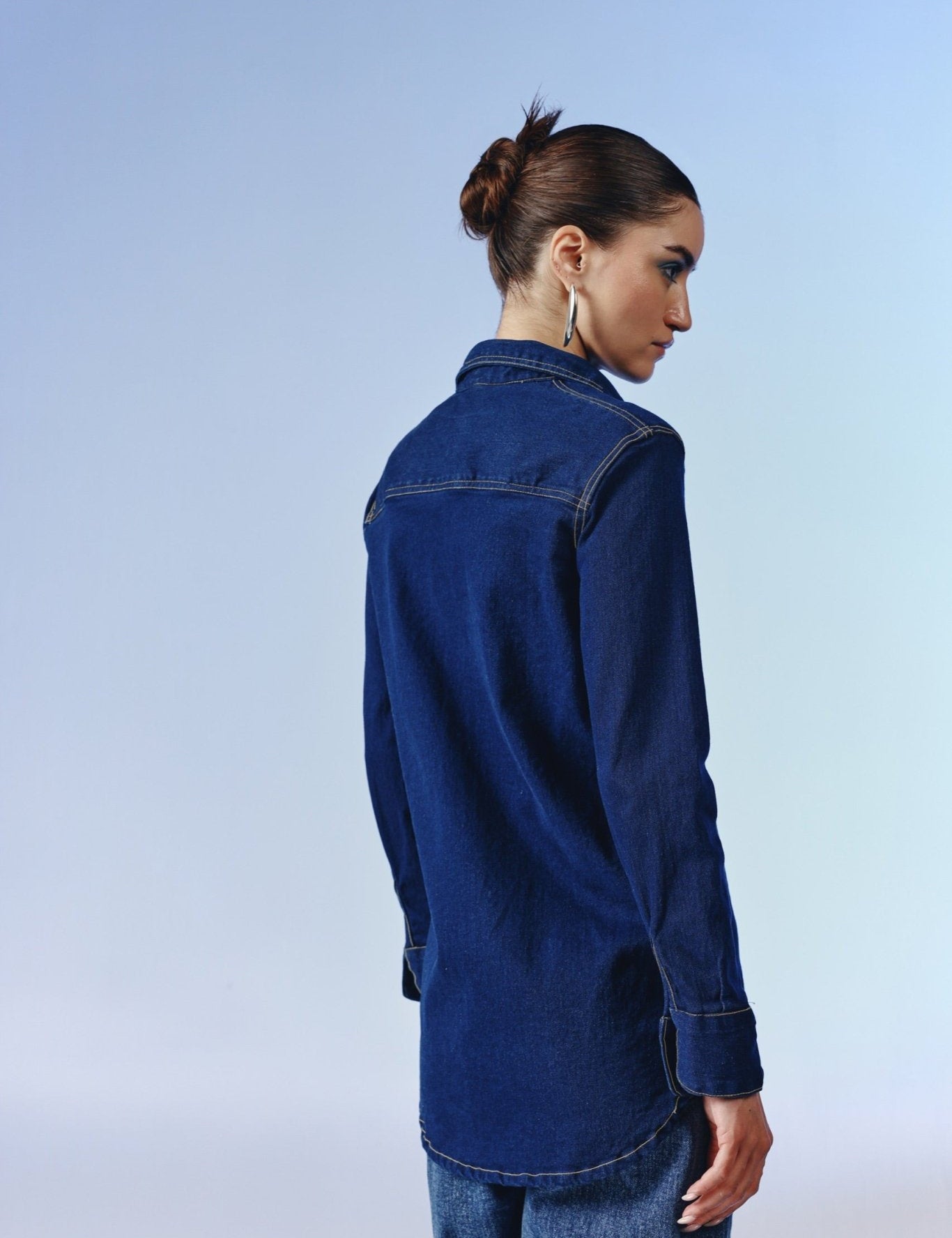 Prestige Denim Top - quietBold