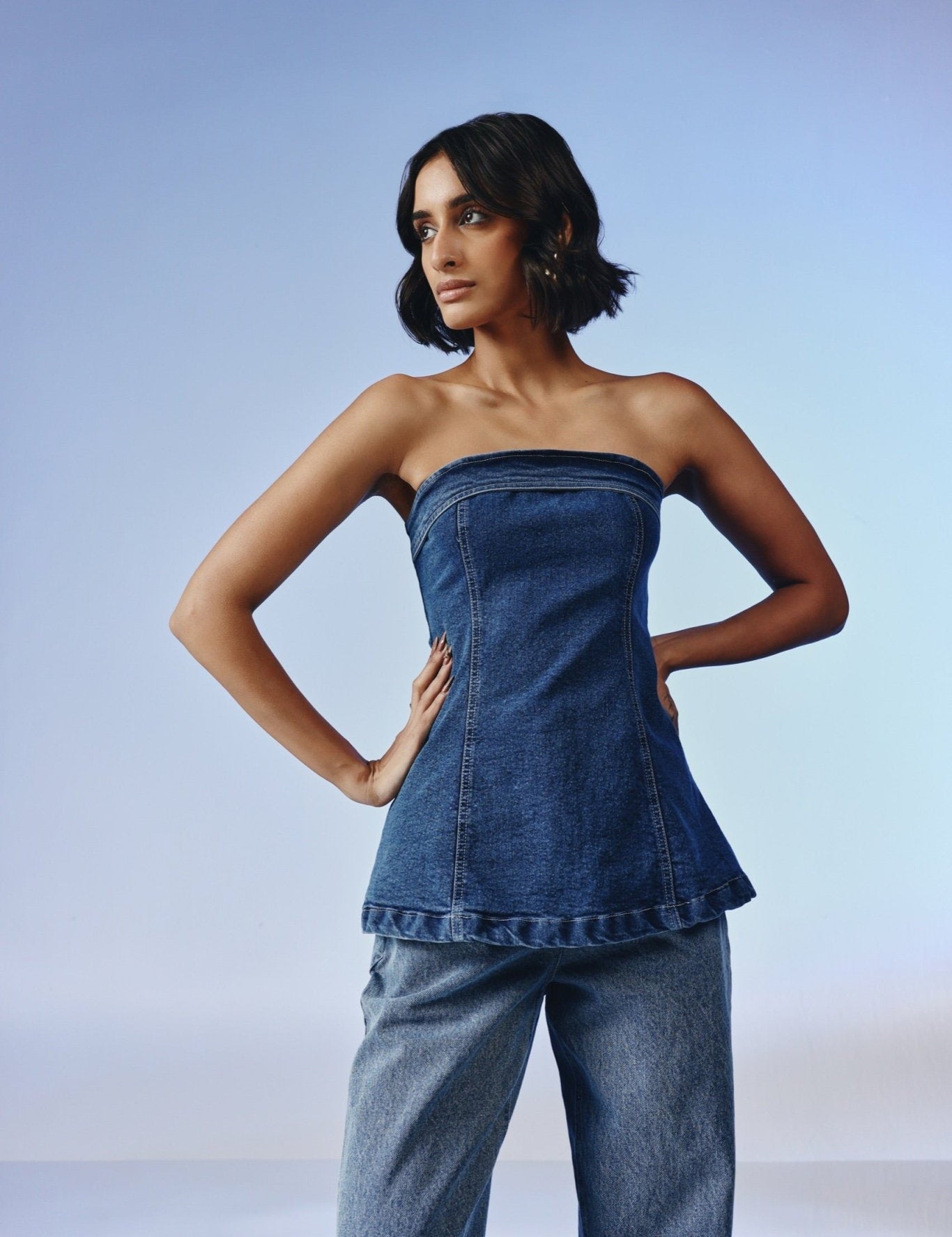 Runway Strapless Top - quietBold