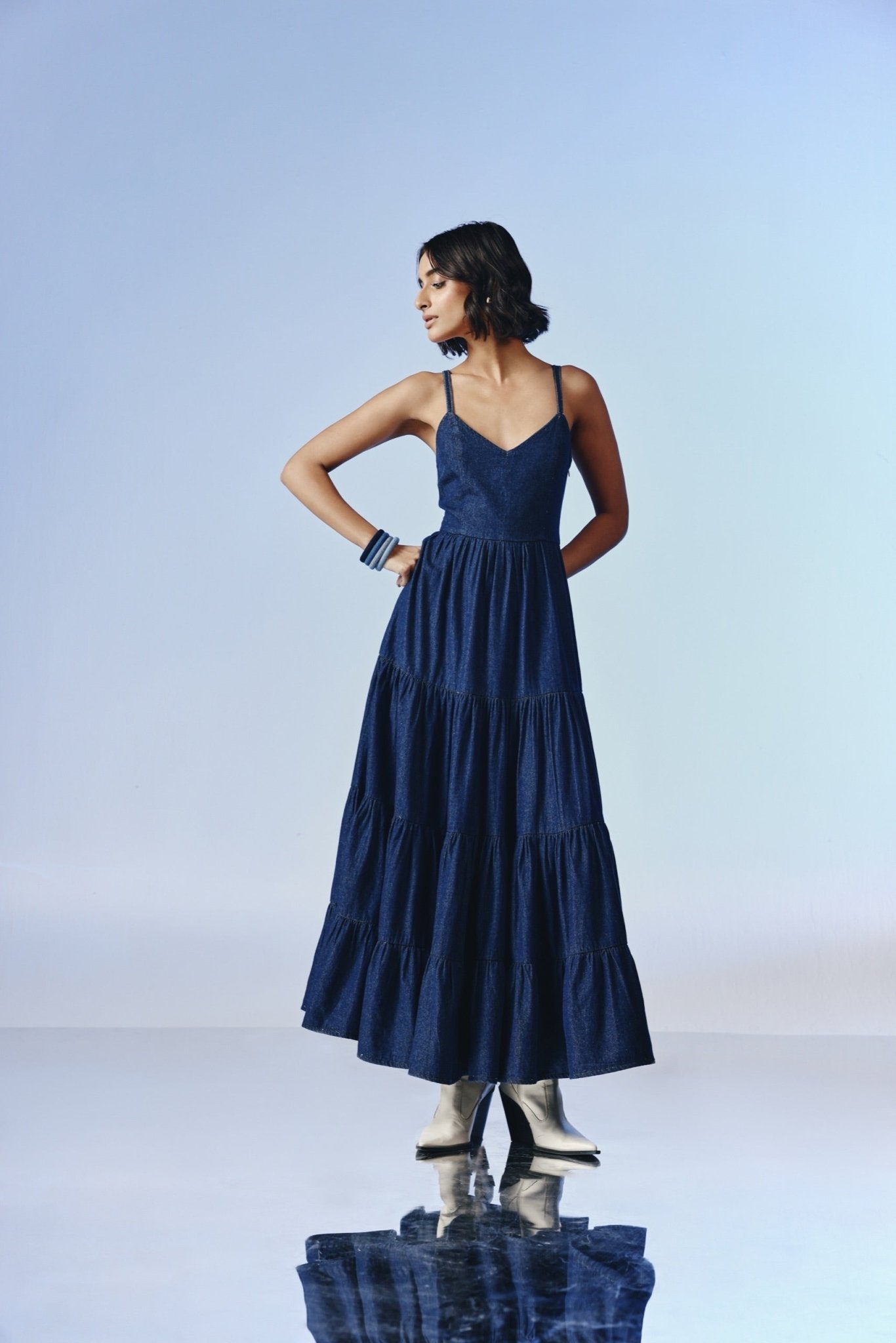 Seraphina Denim Maxi Dress – quietBold Seraphina Denim Maxi Dress – quietBold