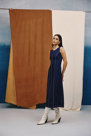 Silent Statement Midi Dress - quietBold