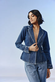 Spotlight Denim Top - quietBold