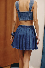 Sway Denim Skirt - quietBold