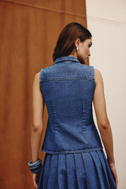 Sway Denim Skirt - quietBold