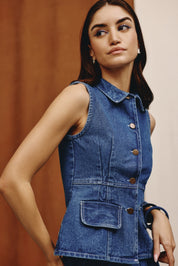 Sway Denim Skirt - quietBold